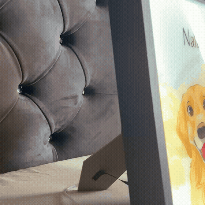 Pet photo frame