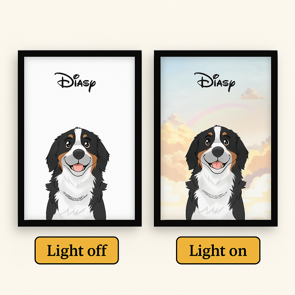 Pet photo frame