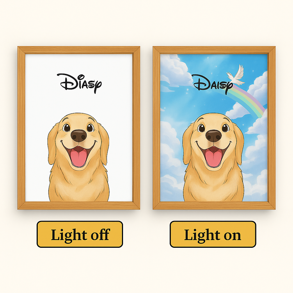 Pet photo frame