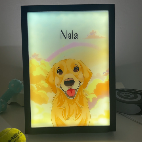 Pet photo frame
